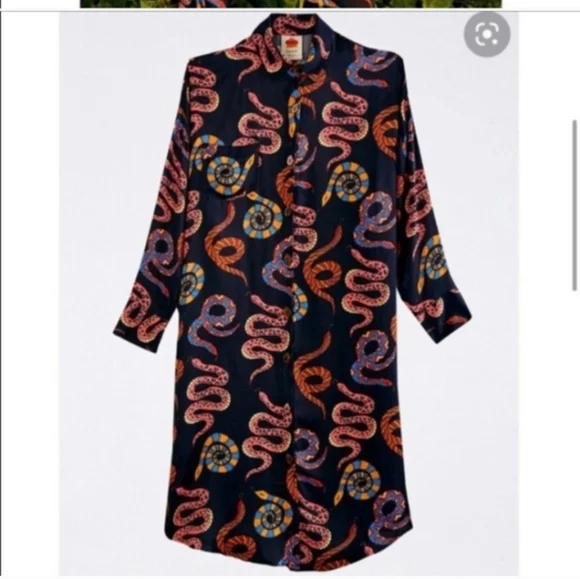 FARM Rio Snake Mididress - Picture 5 of 6